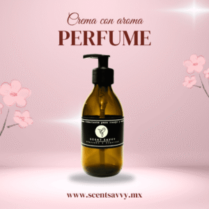 Crema con perfume