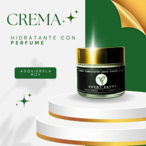 Crema corporal y de manos CON PERFUME 60Gr para MUJER