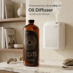 1 litro Oil Diffuser Oil Diffuser | Aceite para Difusor en Frio | Scent Savvy