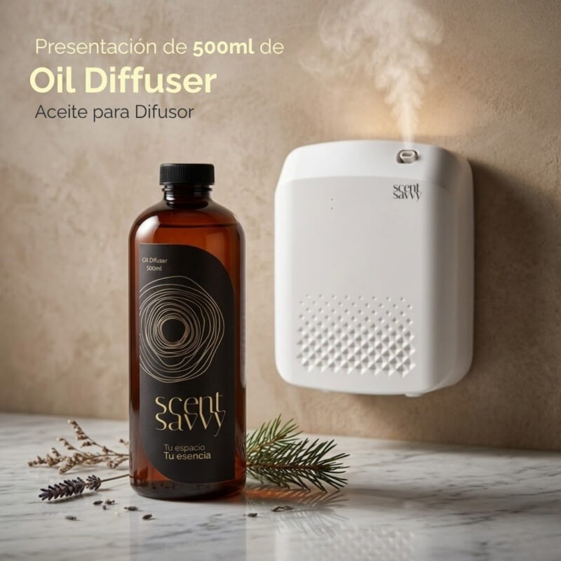 500ml Oil Diffuser Oil Diffuser | Aceite para Difusor en Frio | Scent Savvy